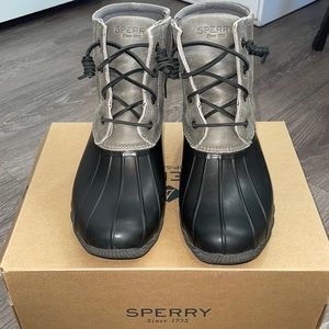 Sperry Saltwater Black/Grey